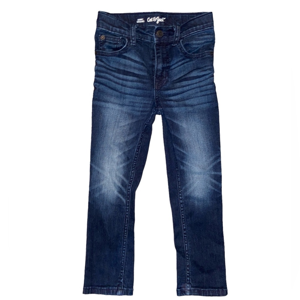 Cat and Jack boys size 6 skinny jeans